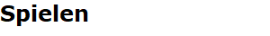 Spielen